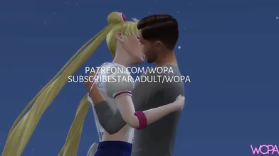 "Sailor Moon gets busted cheating on her boyfriend with Sailor Jupiter and Sailor Mercury! (Hentai Trailer)"