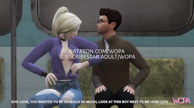 "Subway Slut Gets Fulfilled in Public"