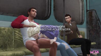 "Subway Slut Gets Fulfilled in Public"