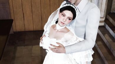 "I do, I do! Cherprang and her wedding bride"