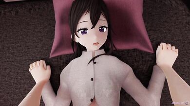 'Magical Mystic Hentai Breast Expansion Animation with Min-Max 3D Voice-over by VA (Vampy Breast Feeding)'