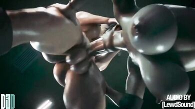 "Mom's Little Secret: Claire and Jill, Two Sexy MILFs, Get Their Asses Pounded by Bob D3D with Sound Effects!"