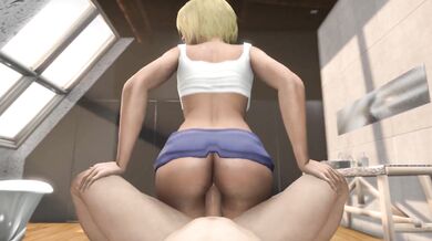 Kara Zor-El Reverses for a Cowgirl Ride