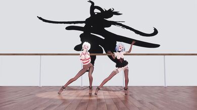 Haku and Miku, the dancing sisters!