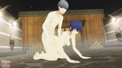 'Naoto Shirogane, the Hot School Principal, Bathed with Artsy Pornography Scenes'