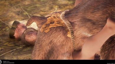 'Horny Minotaur Seduces and Creams Tribal Native Woman in Wild Forest Adventure'