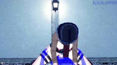 'The Bloody Tavern: Mikasa Ackerman gets fucked by a mysterious stranger during the chaos of the Attack on Titan invasion'