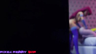 'Sexy babysitter gets caught in the act by Dick Grayson, but he has other plans."