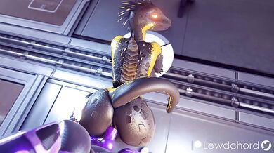 'Lustful Lizards get Futanolized!' [Lewdchord]