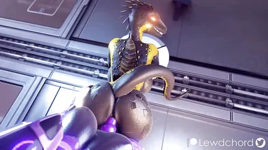 'Lustful Lizards get Futanolized!' [Lewdchord]