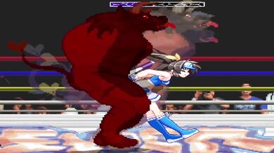 'Megami Tensei: Minotaur vs Eri Hasumi (Sample)'