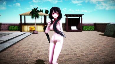 'A lustful lamb, Kurumi Tokisaki (light skin), takes a bite out of her forbidden fruit. Let the orgasmic fantasy begin!'