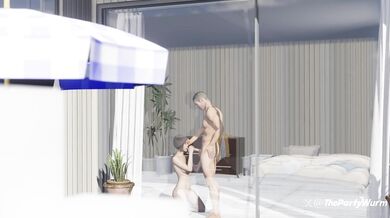 Rewritten: "Claire watches Ada give a blowjob that's too hot to handle!"