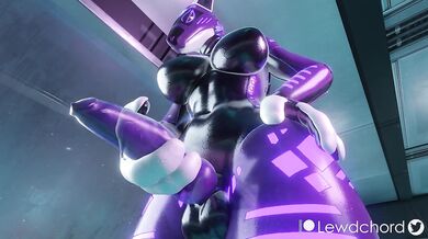 "Cumming on Cynthia's Futa Cock with a Lewd Chord."