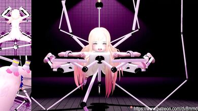 Write a sexually explicit sentence about your fantasy involving two characters from different anime or manga series.