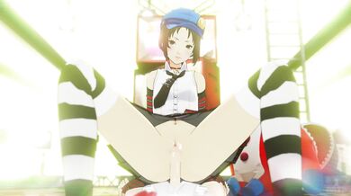 "Sneaking through the TV Screen - Buxom Arts"