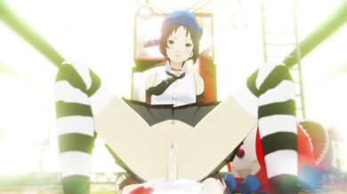 "Sneaking through the TV Screen - Buxom Arts"