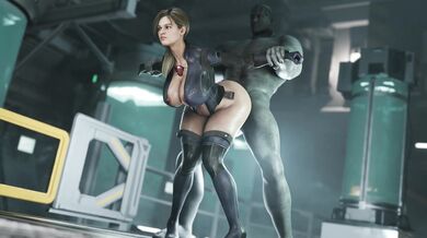 "Amidst the Apocalypse: The Adventures of Jill Valentine and Mr. X as Animated by AxenAnim!"