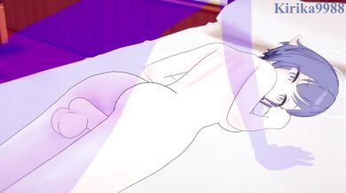 "Exploring the depths of pleasure with Oki Aoi and her partner in a hot bedroom romp."