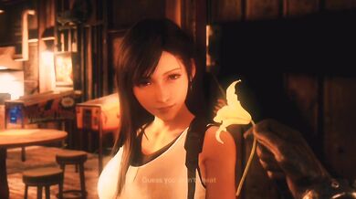 FINAL FANTASY VII TIFFANY AND CLOUD HOT AFTERNOON AFFAIR
