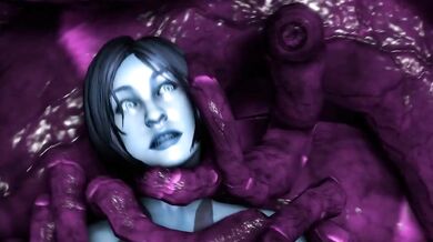 'The Ultimate Hentai Experience - Cortana and the Elite Slave Part 1'