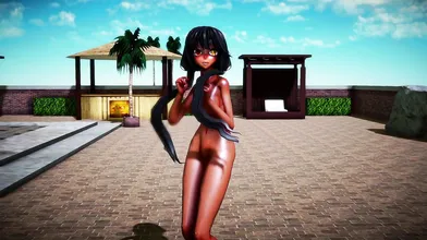 'Lusty Lambo with Petite Afro Girlfriend (Darker Complexion) - Filthy Fun'