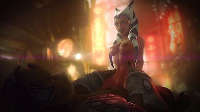 'Rexx Tempts Ahsoka: A Hentai Captivity Story'