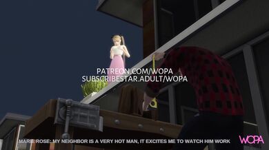 'Sinful Seduction of the High-Rise Seductress: Marie and Rose's Passionate Affair with a Neighbor Ends in Scandalous Betrayal'