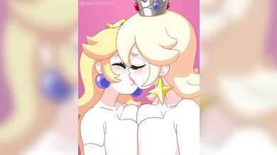 'The Yuri Twins' Tongue-Tangled Love Scene In the Degenerate Orgy Club'