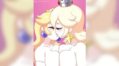 'The Yuri Twins' Tongue-Tangled Love Scene In the Degenerate Orgy Club'