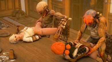 'Sexy Elves Triss and Ciri Get Fucked by Nekkers [Preggo] [Loop]'