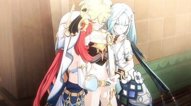 'Nilou & Faruzan Double HJ ANIMATION [4K] (Full Clothed) [PastaPaprika]'