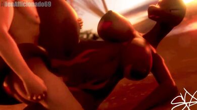 'Wet and Wild: Muddy Lovemaking with Salazzle'