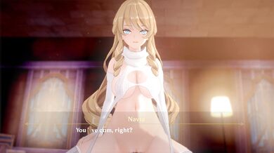 '"Naviagate" To The Nude: A Romantic Night With Navia Half-Naked'