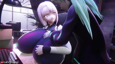 WATCH as this sexy cyborg gets her circuits fried by a horny robot in this scorching cybernetic sex scene!