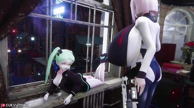 WATCH as this sexy cyborg gets her circuits fried by a horny robot in this scorching cybernetic sex scene!