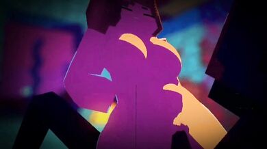 "Enderman's Slimy Love in the Mines: A Hentai Video Adventure"
