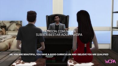 "Sexy Office Seductress: Will She Sacrifice Love For Success?"