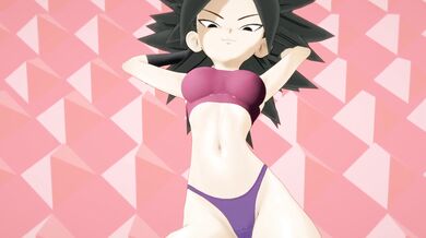 "Goku and Vegeta Battle Against the Super Anonymous Blonde"