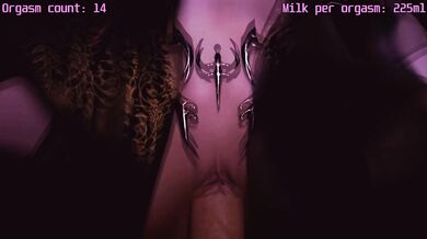 'The Submissive's Cum-Filled Orgasm - Captioned Femdom JOI Video'