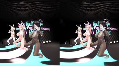 "Virtual Reality Sex with a Mixed-Reality Hologram Girlfriend in High Definition"