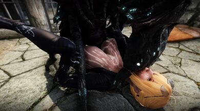 Rewritten: "Gothic Lady Latex Suit Dominatrix Golbin Slave Bondage and Submission Erotica"
