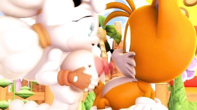 'The Milkmaid and Her Cum-Slurping Tail'