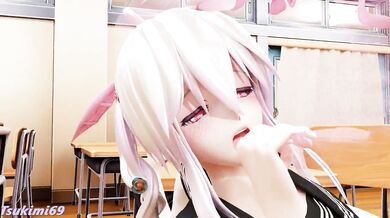 "The Squishing of the Cute Little Cat Girl: A Hentai Love Story"