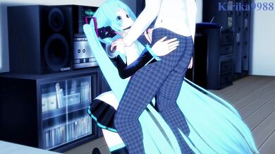 "Busty Hentai MILF Vocaloid Miku - Sensual Love"