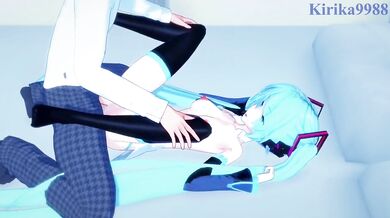 "Busty Hentai MILF Vocaloid Miku - Sensual Love"