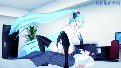 "Busty Hentai MILF Vocaloid Miku - Sensual Love"