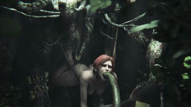 Watch as Triss Mertens and Leshen from Introless indulge in some wild sexual adventures in this hentai porn video.