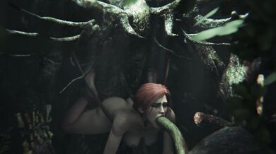 Watch as Triss Mertens and Leshen from Introless indulge in some wild sexual adventures in this hentai porn video.