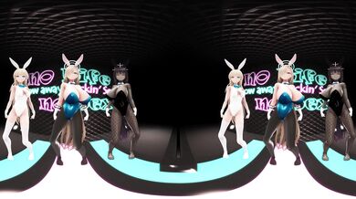 In a world where virtual reality is the norm, two people come together for some steamy action in an immersive 3D environment.